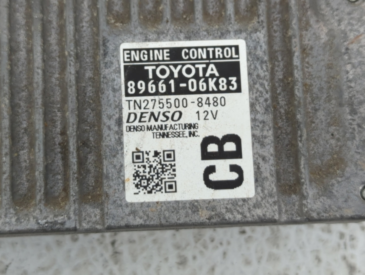 2014 Toyota Camry PCM Engine Control Computer ECU ECM PCU OEM P/N:89661-06K83 89661-06K84 Fits OEM Used Auto Parts - Oemused