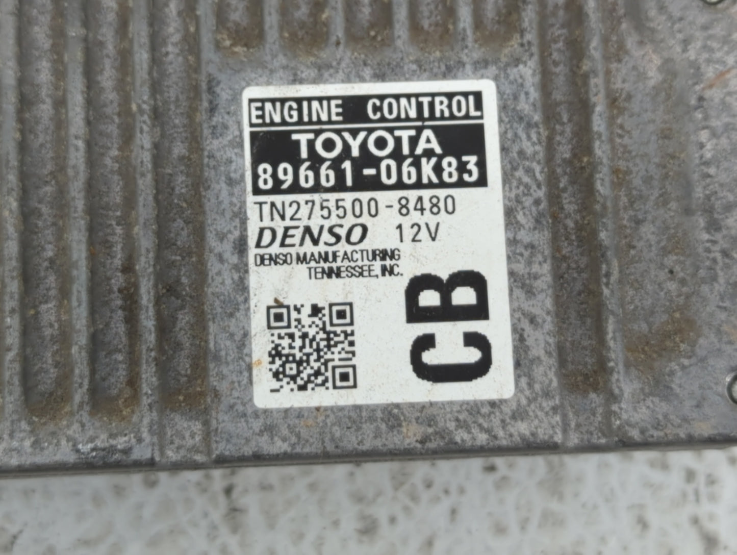 2014 Toyota Camry PCM Engine Control Computer ECU ECM PCU OEM P/N:89661-06K83 89661-06K84 Fits OEM Used Auto Parts - Oemused