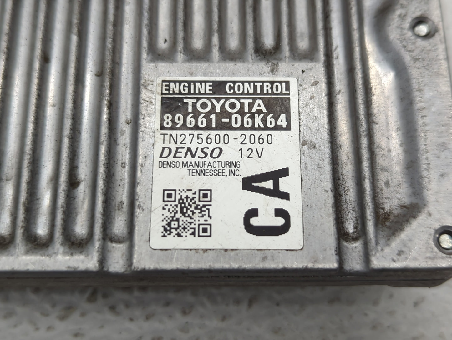 2012-2014 Toyota Camry PCM Engine Control Computer ECU ECM PCU OEM P/N:89661-06K64 89661-06K62 Fits Fits 2012 2013 2014 OEM 