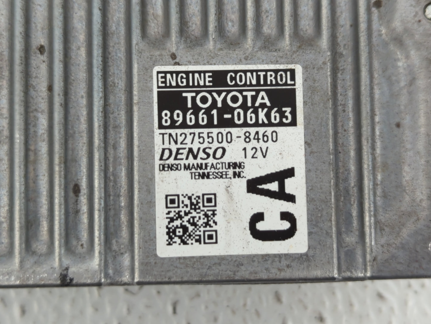 2012-2014 Toyota Camry PCM Engine Control Computer ECU ECM PCU OEM P/N:89661-06K80 89661-06K83 Fits Fits 2012 2013 2014 OEM 