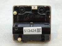 2014 Toyota Camry Overhead Roof Console Beige - Oemusedautoparts1.com