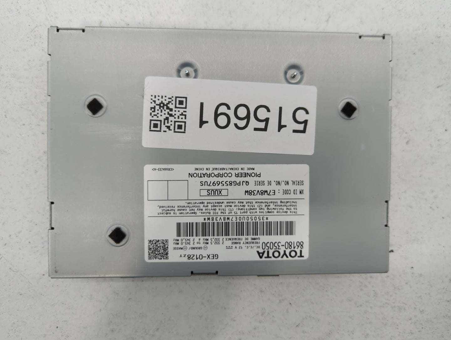 2014 Toyota Camry PCM Engine Control Computer ECU ECM PCU OEM P/N:86180-35050 Fits OEM Used Auto Parts - Oemusedautoparts1.c