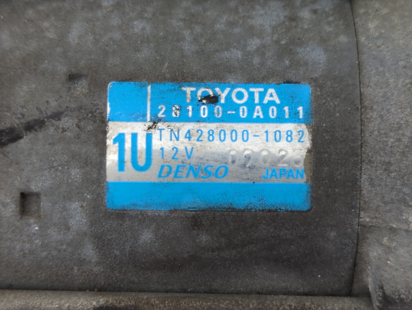 2004-2017 Toyota Camry Car Starter Motor Solenoid OEM P/N:TN428000-1082 28100-0A0AA Fits OEM Used Auto Parts - Oemusedautopa