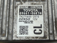 2012-2014 Toyota Camry PCM Engine Control Computer ECU ECM PCU OEM P/N:89661-06K74 89661-06K64 Fits Fits 2012 2013 2014 OEM 