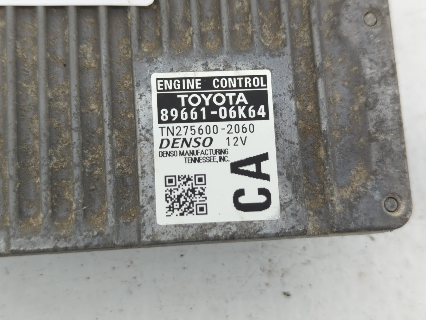 2012-2014 Toyota Camry PCM Engine Control Computer ECU ECM PCU OEM P/N:89661-06K64 Fits Fits 2012 2013 2014 OEM Used Auto Pa