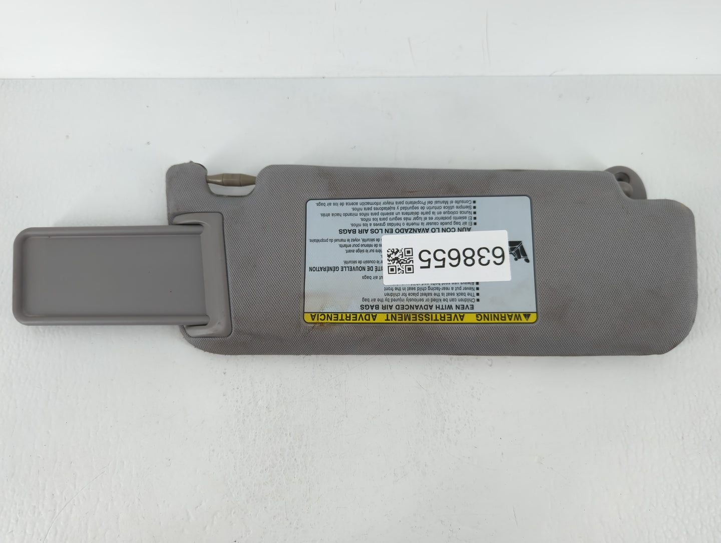 2012-2017 Toyota Camry Sun Visor Shade Replacement Driver Left Mirror Fits Fits 2012 2013 2014 2015 2016 2017 OEM Used Auto 