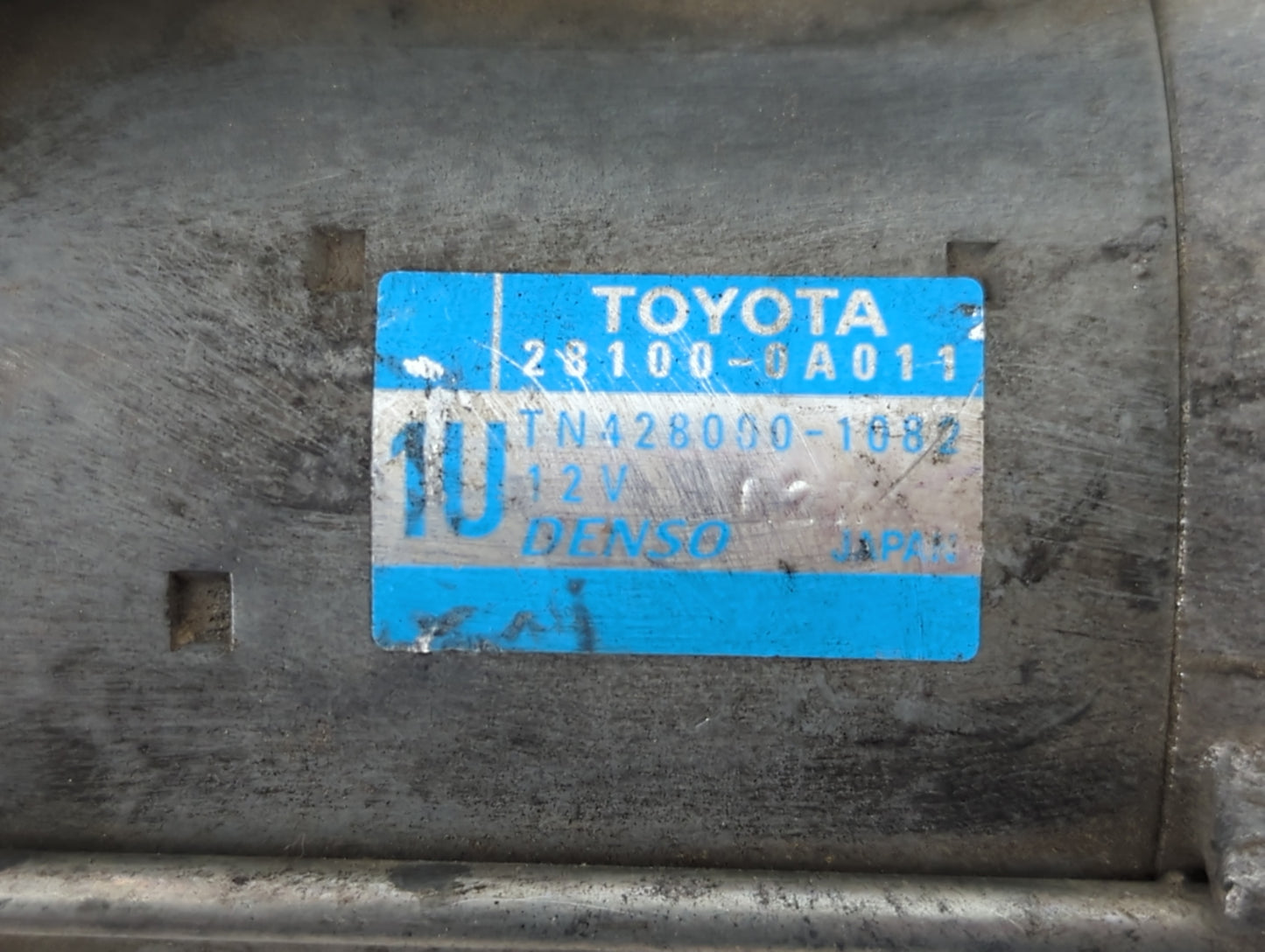 2004-2017 Toyota Camry Car Starter Motor Solenoid OEM P/N:TN428000-1082 28100-0A011 Fits OEM Used Auto Parts - Oemusedautopa
