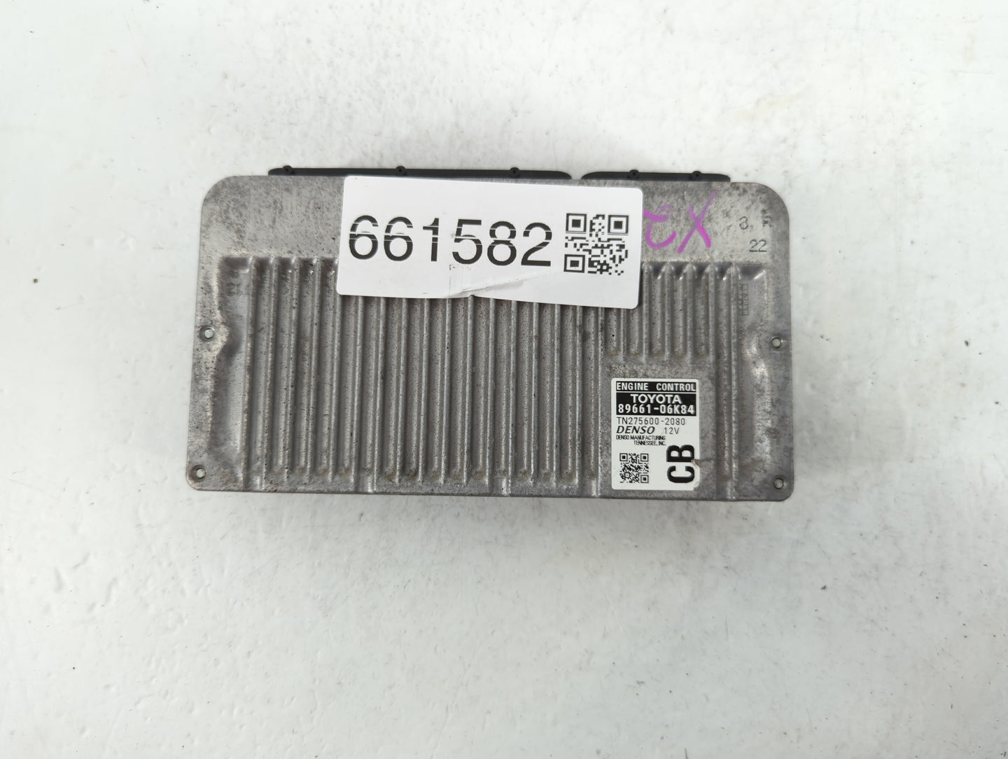 2014 Toyota Camry PCM Engine Control Computer ECU ECM PCU OEM P/N:TN275600-2080 89661-06K84 Fits OEM Used Auto Parts - Oemus