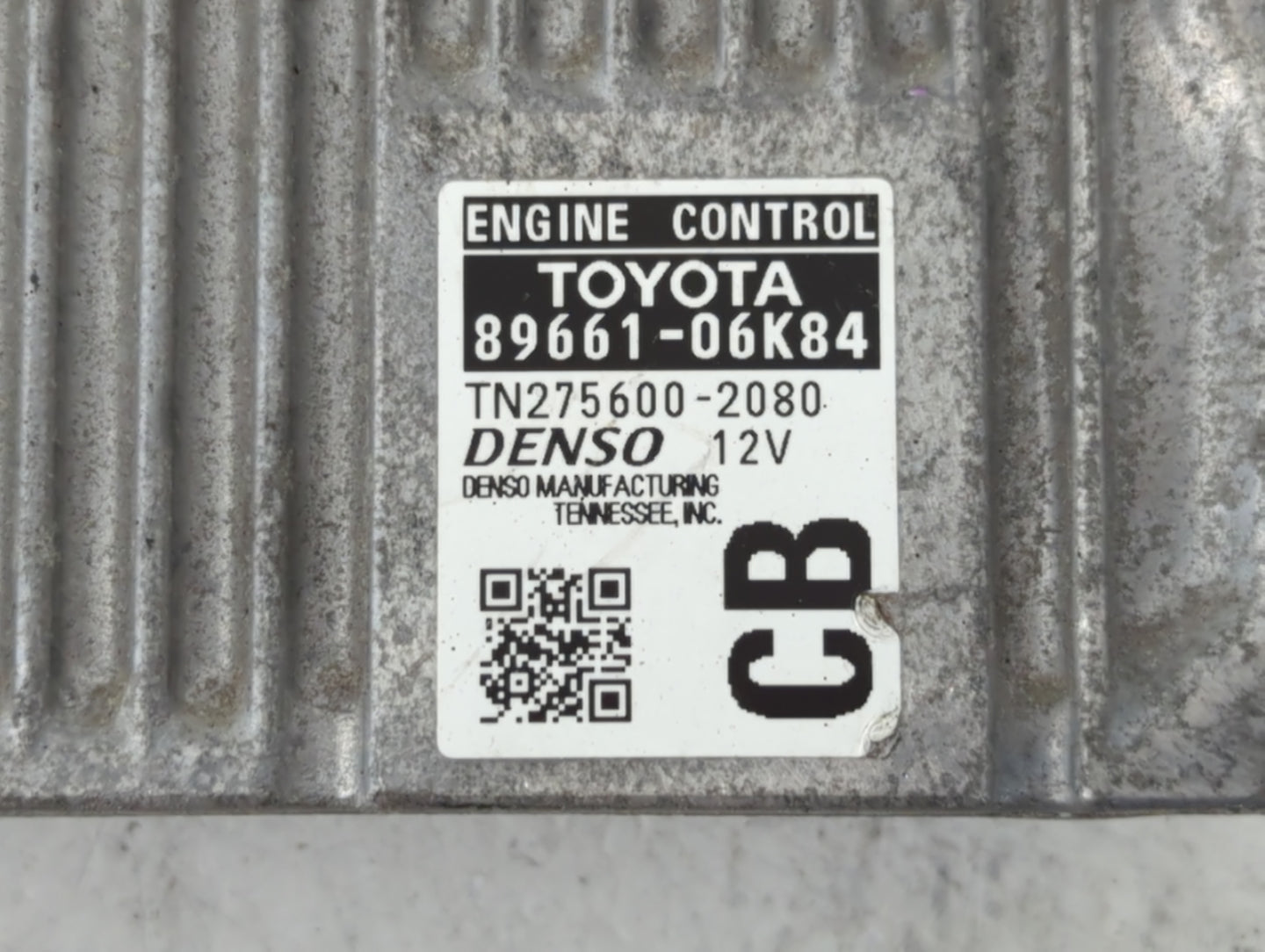 2014 Toyota Camry PCM Engine Control Computer ECU ECM PCU OEM P/N:TN275600-2080 89661-06K84 Fits OEM Used Auto Parts - Oemus