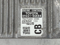 2014 Toyota Camry PCM Engine Control Computer ECU ECM PCU OEM P/N:TN275600-2080 89661-06K84 Fits OEM Used Auto Parts - Oemus