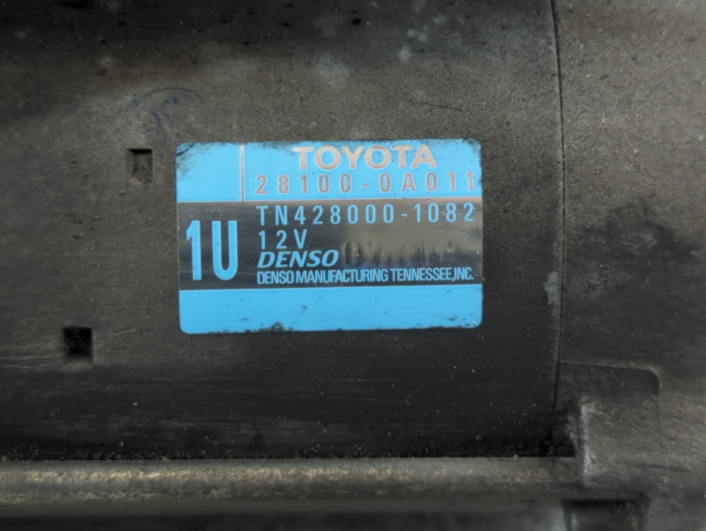 2004-2017 Toyota Camry Car Starter Motor Solenoid OEM P/N:428000-1080 Fits OEM Used Auto Parts - Oemusedautoparts1.com