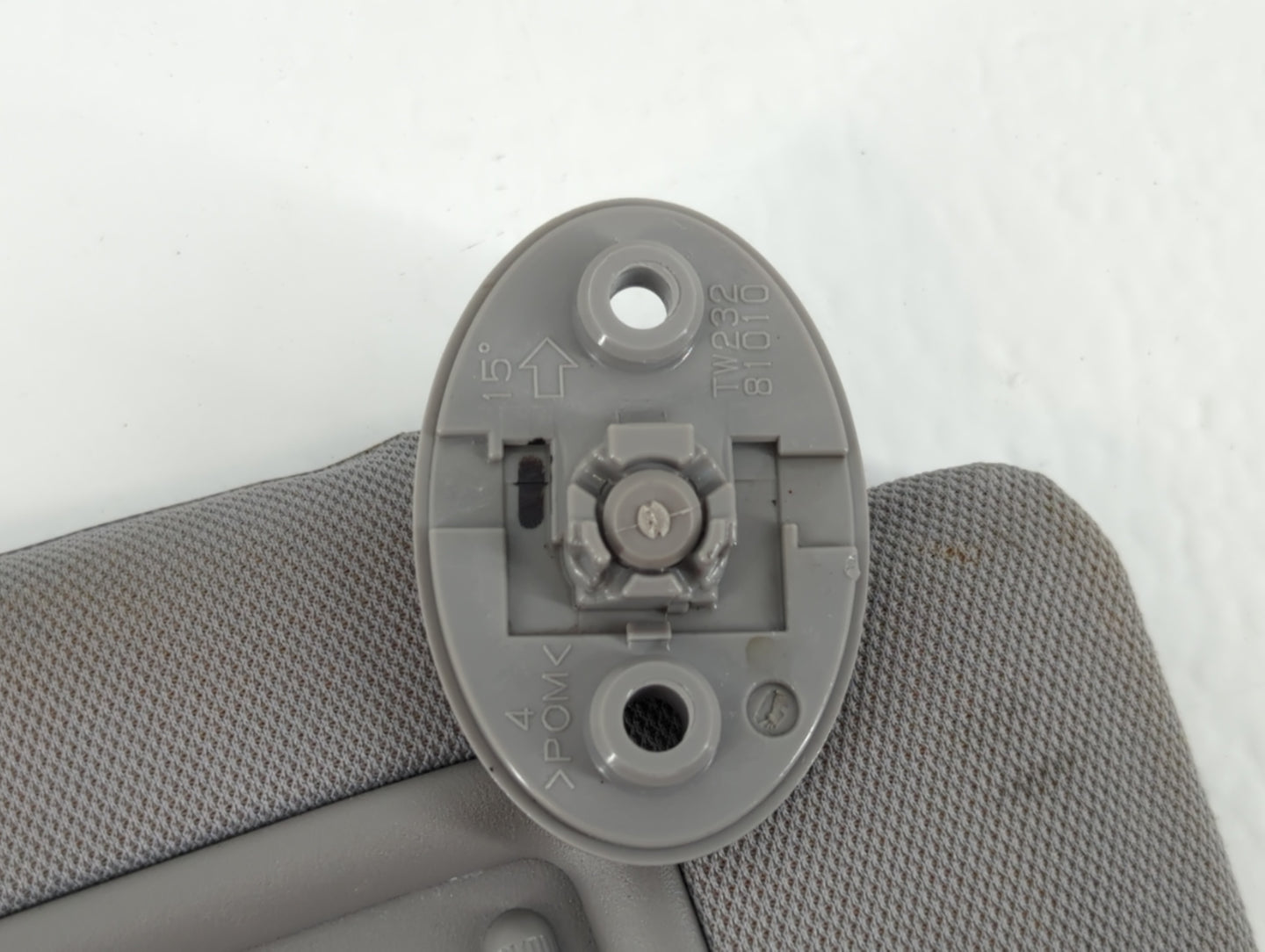 2012-2017 Toyota Camry Sun Visor Shade Replacement Driver Left Mirror Fits Fits 2012 2013 2014 2015 2016 2017 OEM Used Auto 