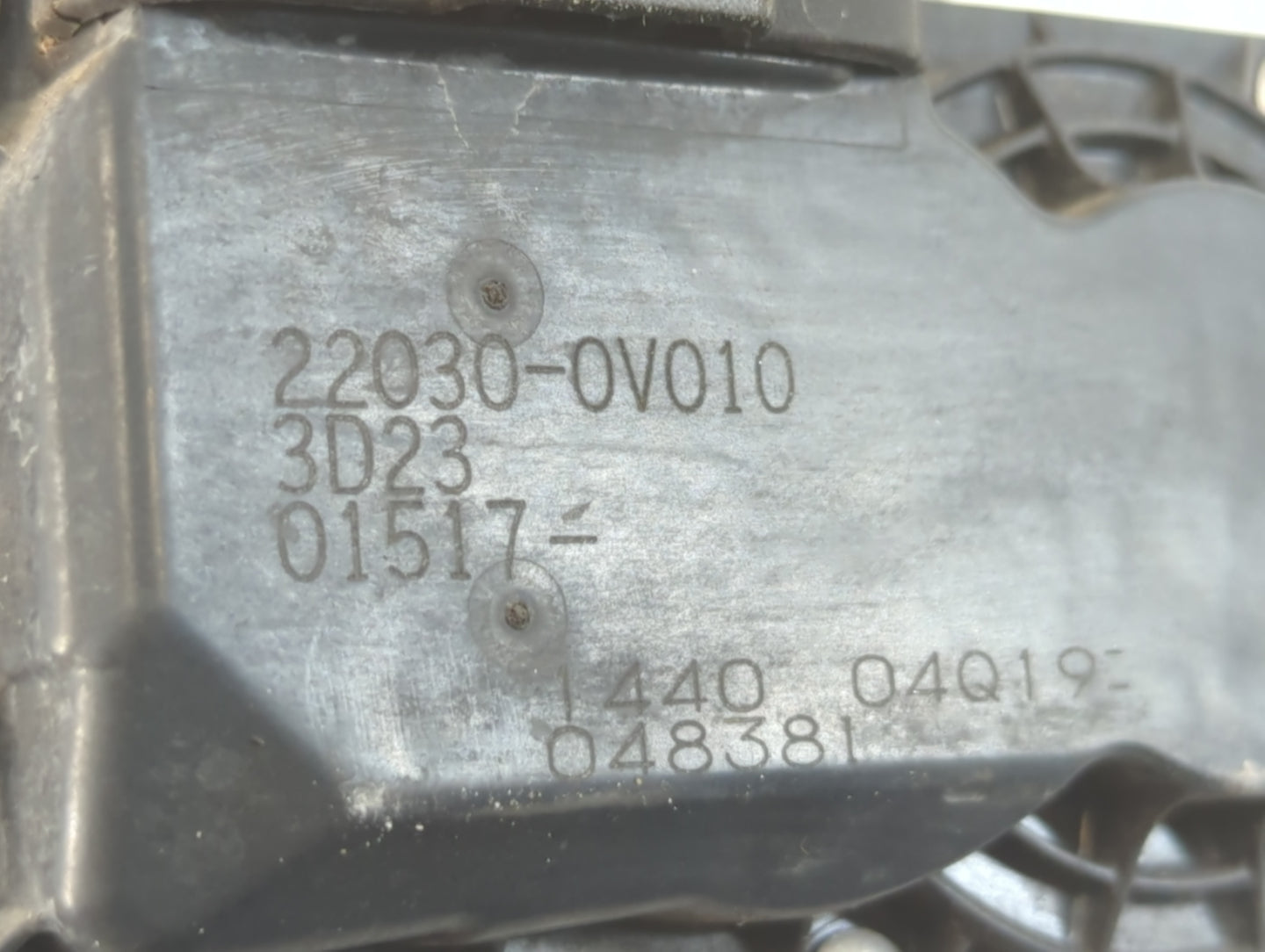 2010-2017 Toyota Camry Throttle Body P/N:22030-0V010 Fits Fits 2009 2010 2011 2012 2013 2014 2015 2016 2017 2018 2019 OEM Us