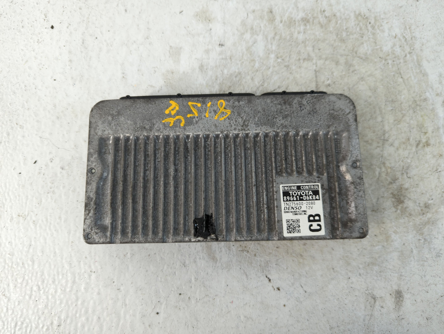 2014 Toyota Camry PCM Engine Control Computer ECU ECM PCU OEM P/N:89661-06K84 TN275600-2060, 89661-06K64 Fits OEM Used Auto 