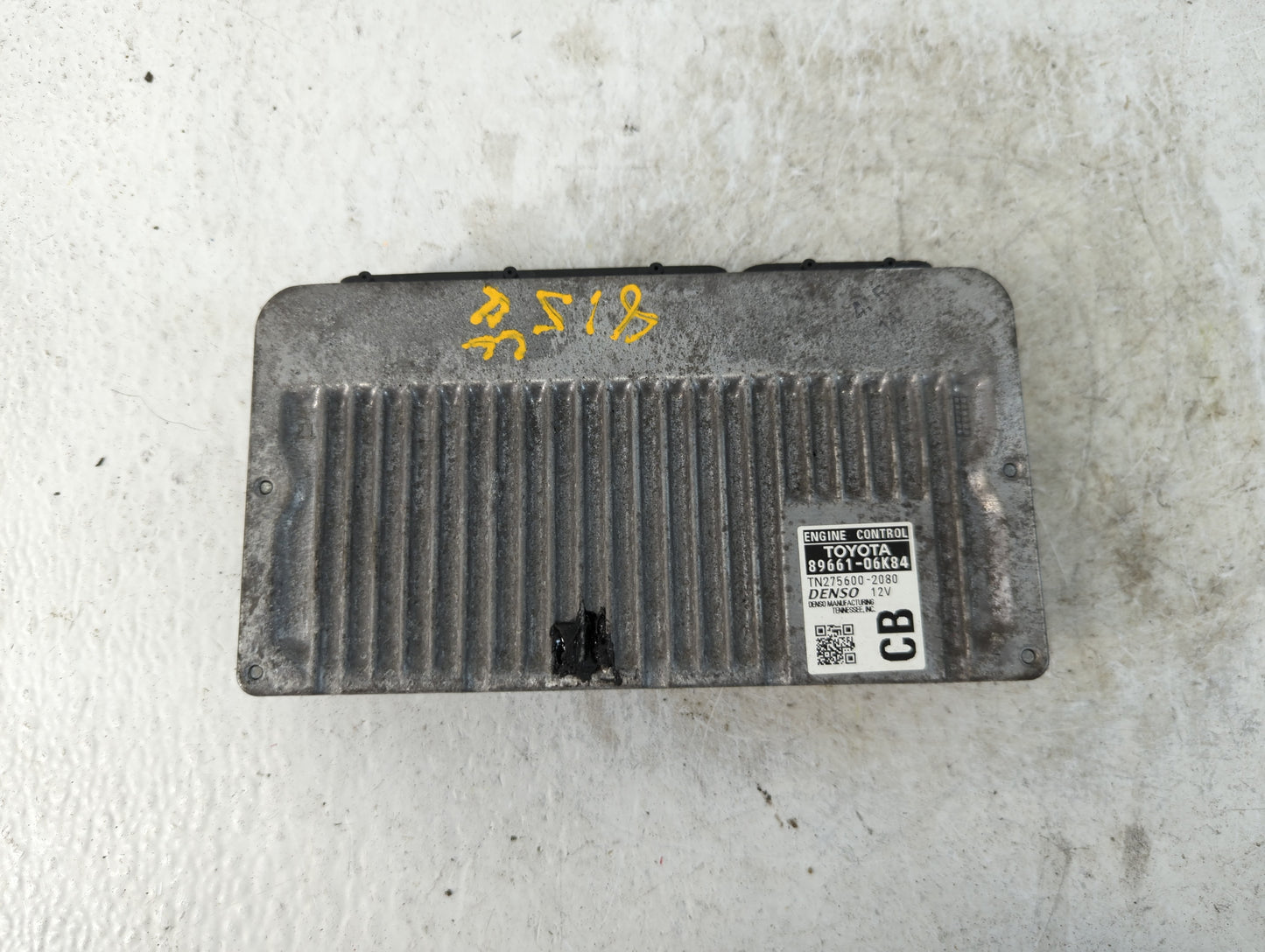 2014 Toyota Camry PCM Engine Control Computer ECU ECM PCU OEM P/N:89661-06K84 TN275600-2060, 89661-06K64 Fits OEM Used Auto 