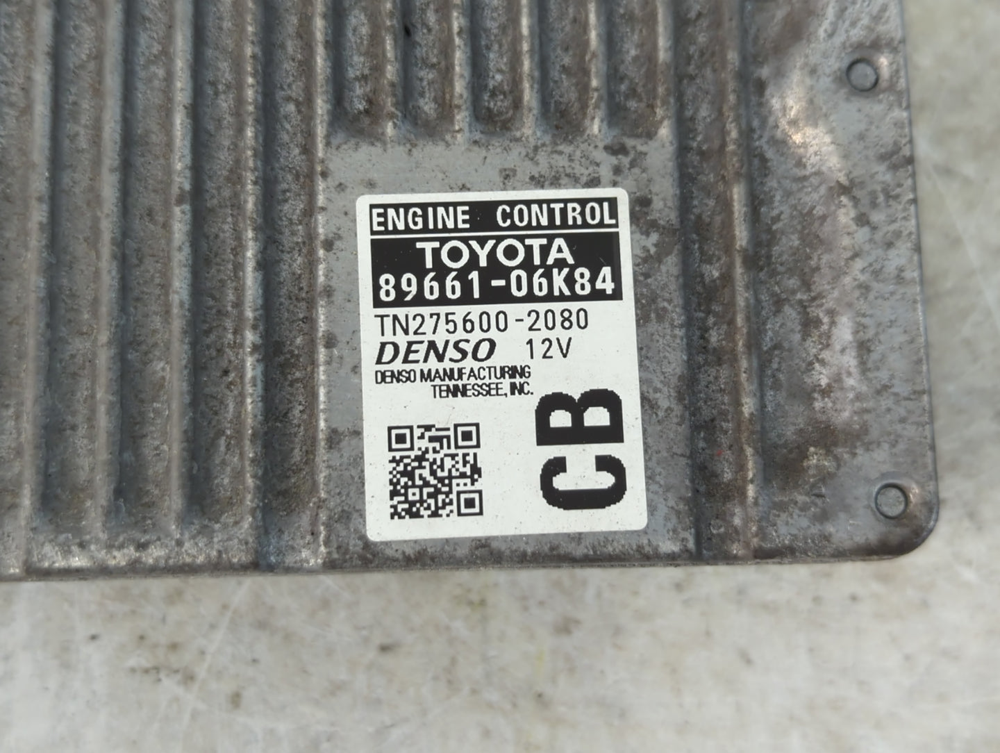 2014 Toyota Camry PCM Engine Control Computer ECU ECM PCU OEM P/N:89661-06K84 TN275600-2060, 89661-06K64 Fits OEM Used Auto 
