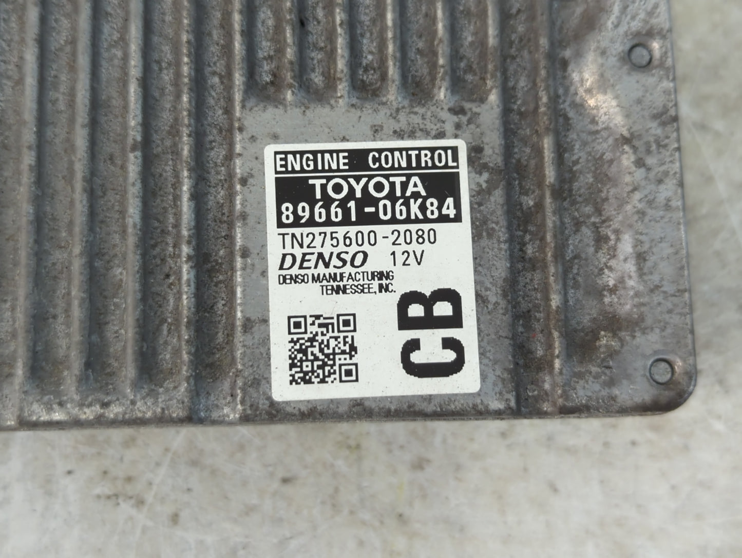 2014 Toyota Camry PCM Engine Control Computer ECU ECM PCU OEM P/N:89661-06K84 TN275600-2060, 89661-06K64 Fits OEM Used Auto 