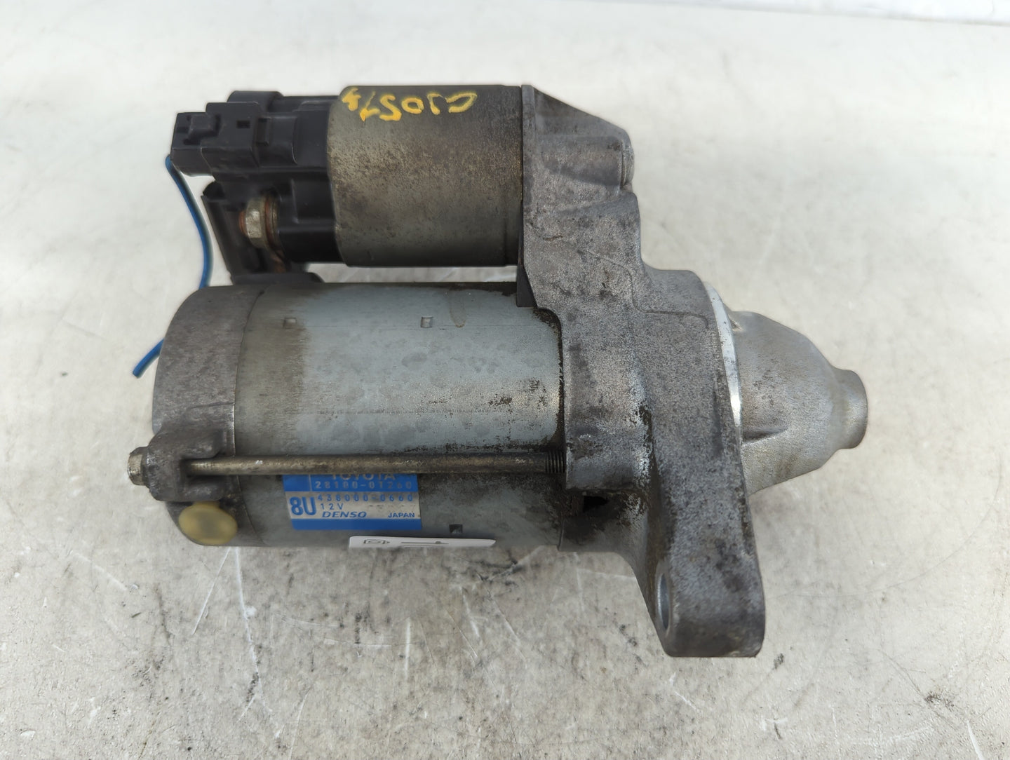 2009-2016 Toyota Corolla Car Starter Motor Solenoid OEM P/N:28100-07260 438000-0660 Fits OEM Used Auto Parts - Oemusedautopa