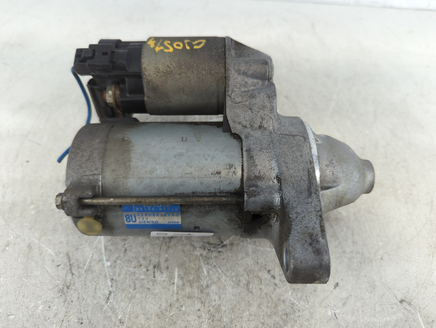 2009-2016 Toyota Corolla Car Starter Motor Solenoid OEM P/N:28100-07260 438000-0660 Fits OEM Used Auto Parts - Oemusedautopa