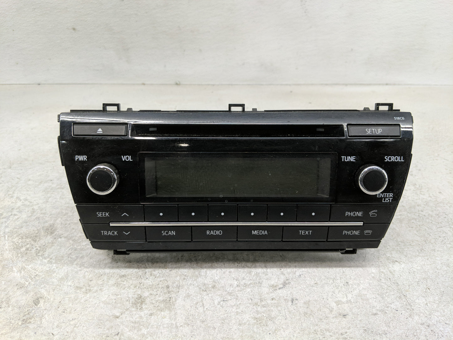 2014-2016 Toyota Corolla Radio AM FM Cd Player Receiver Replacement P/N:86140-02460 86120-02F60 Fits Fits 2014 2015 2016 OEM