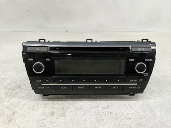 compare product 2014-2016 Toyota Corolla Radio AM FM Cd Player Receiver Replacement P/N:86140-02460 86120-02F60 Fits Fits 2014 2015 2016 OEM Used Auto Parts