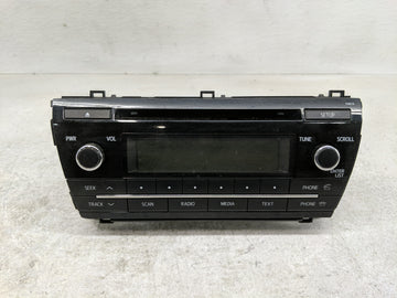 2014-2016 Toyota Corolla Radio AM FM Cd Player Receiver Replacement P/N:86140-02460 86120-02F60 Fits Fits 2014 2015 2016 OEM
