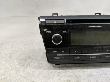 2014-2016 Toyota Corolla Radio AM FM Cd Player Receiver Replacement P/N:86140-02460 86120-02F60 Fits Fits 2014 2015 2016 OEM Used Auto Parts
