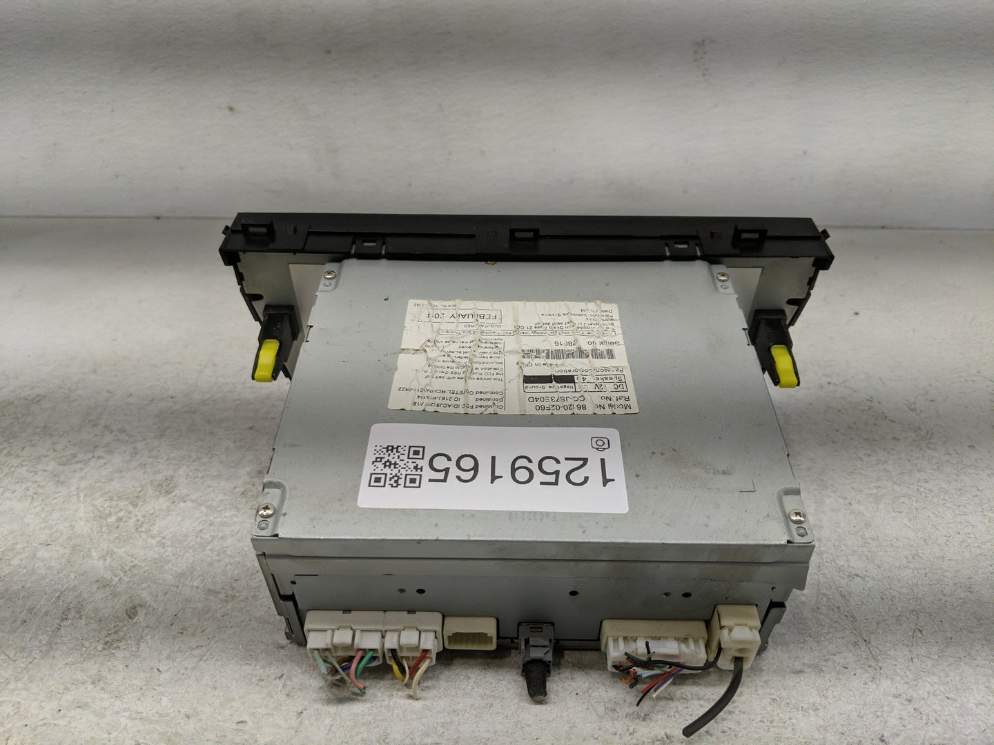 2014-2016 Toyota Corolla Radio AM FM Cd Player Receiver Replacement P/N:86140-02460 86120-02F60 Fits Fits 2014 2015 2016 OEM