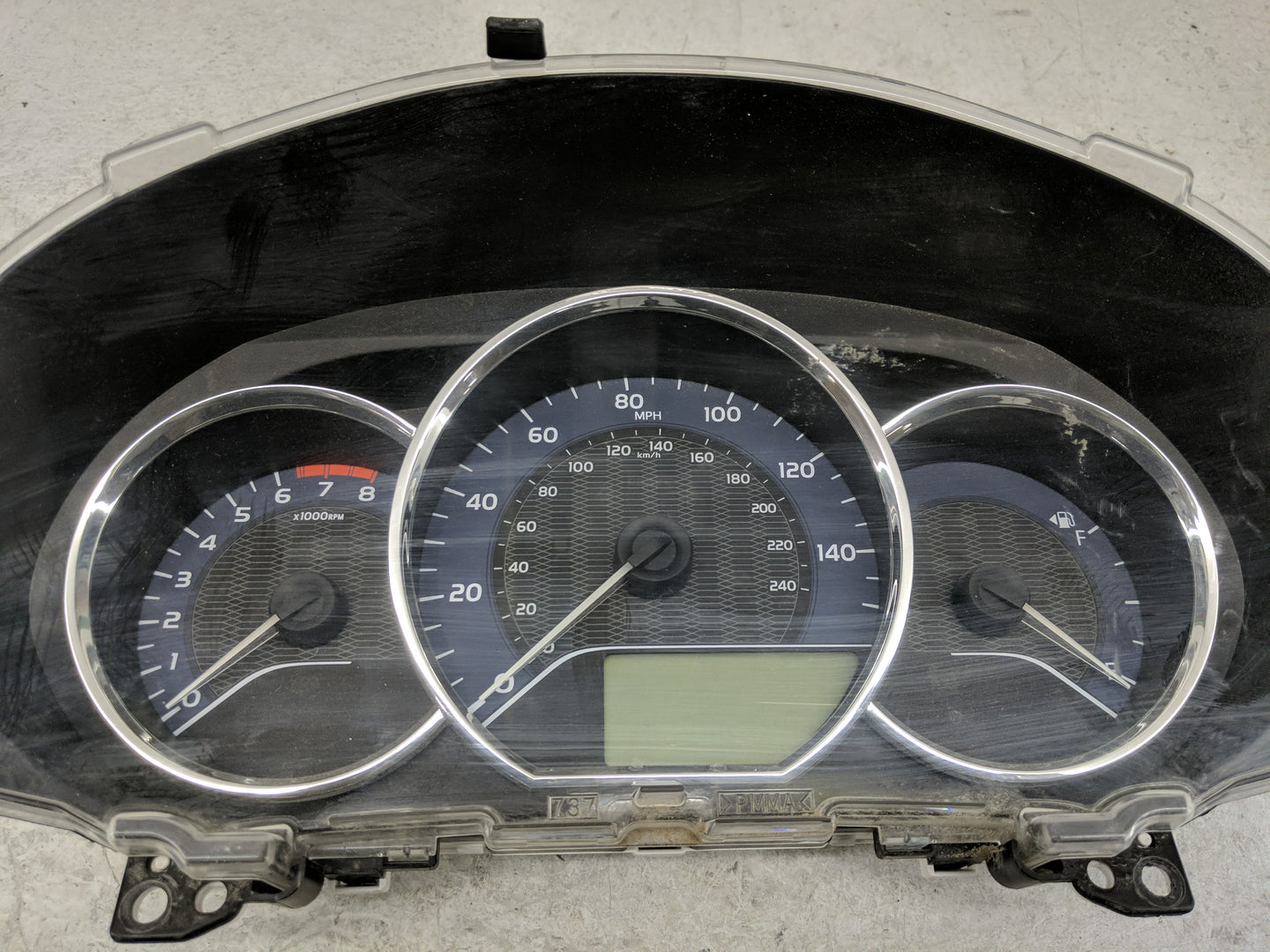 2014 Toyota Corolla Instrument Cluster Speedometer Gauges P/N:83800-0ZX10-00 Fits OEM Used Auto Parts - Oemusedautoparts1.co