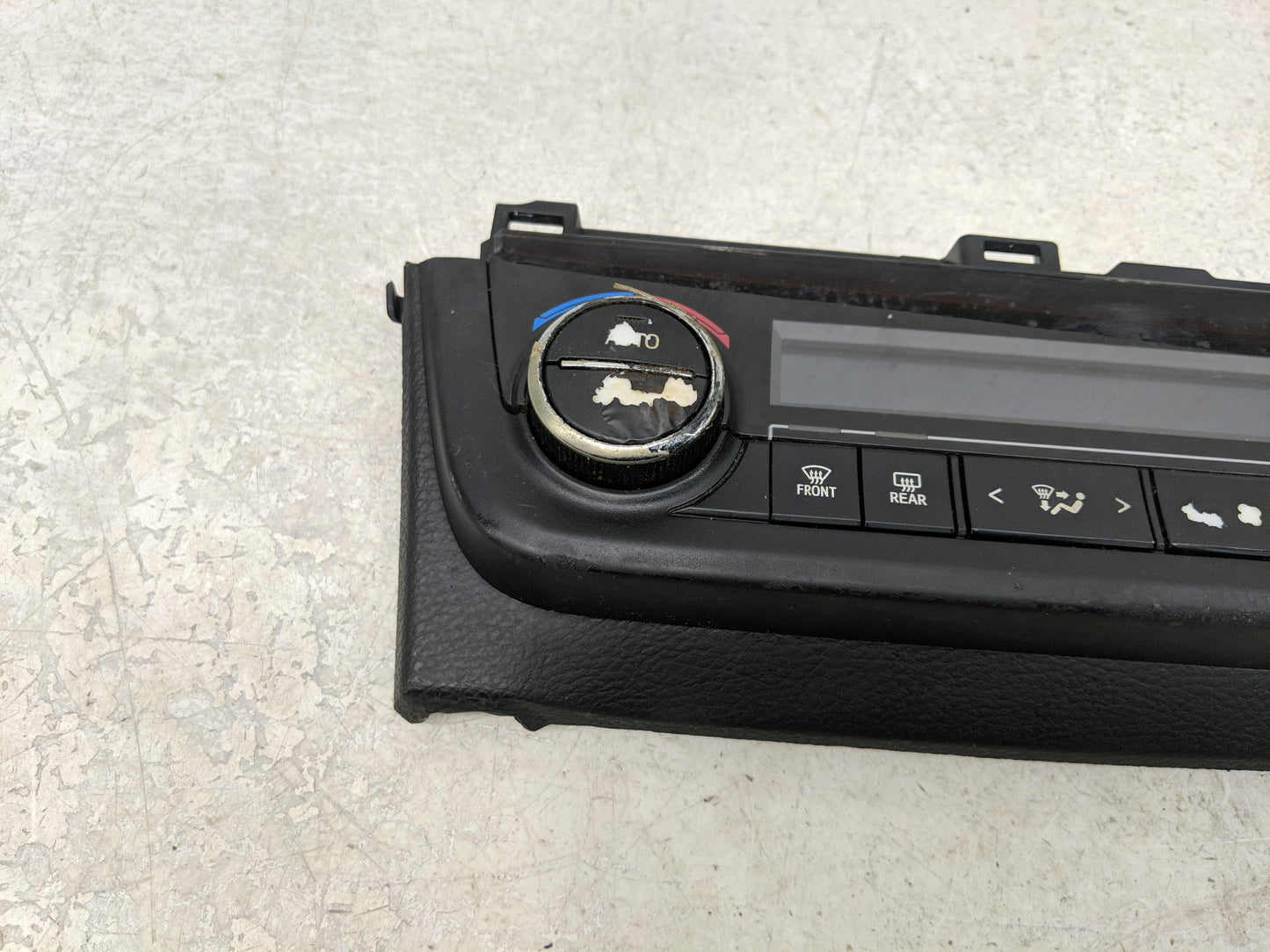 2014-2016 Toyota Corolla Climate Control Module Temperature AC/Heater Replacement P/N:5590002500 Fits Fits 2014 2015 2016 OE