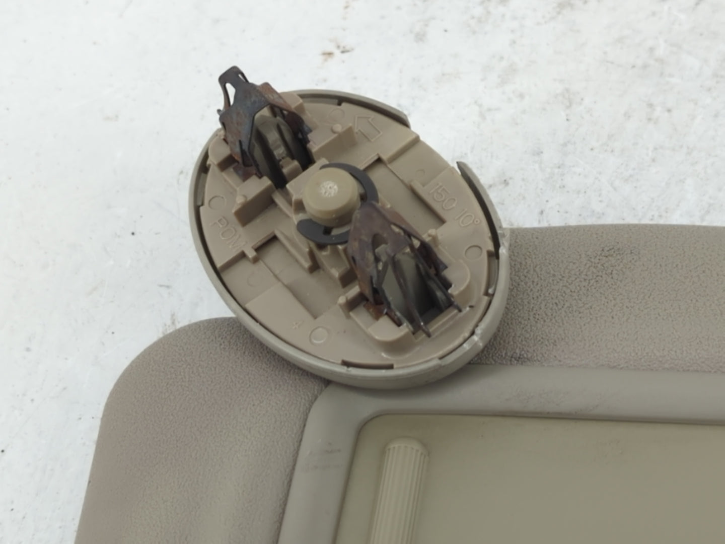 2014-2016 Toyota Corolla Sun Visor Shade Replacement Driver Left Mirror Fits Fits 2014 2015 2016 OEM Used Auto Parts - Oemus