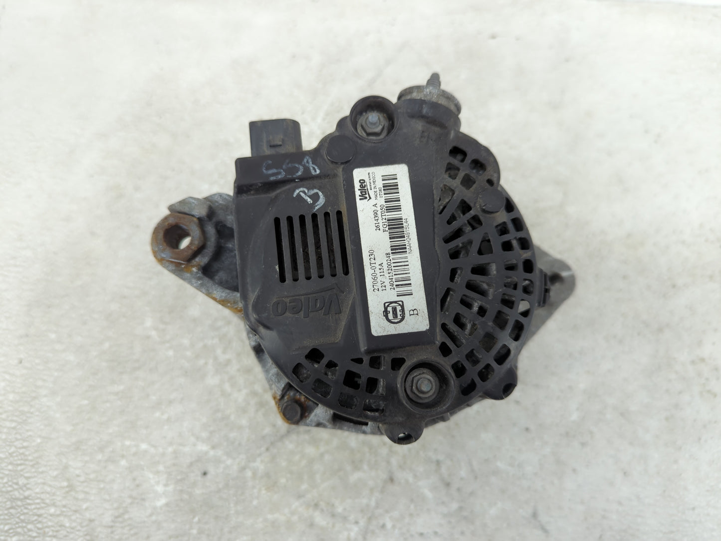 2014-2019 Toyota Corolla Alternator Replacement Generator Charging Assembly Engine OEM P/N:2614390 A 27060-0T230 Fits OEM Us
