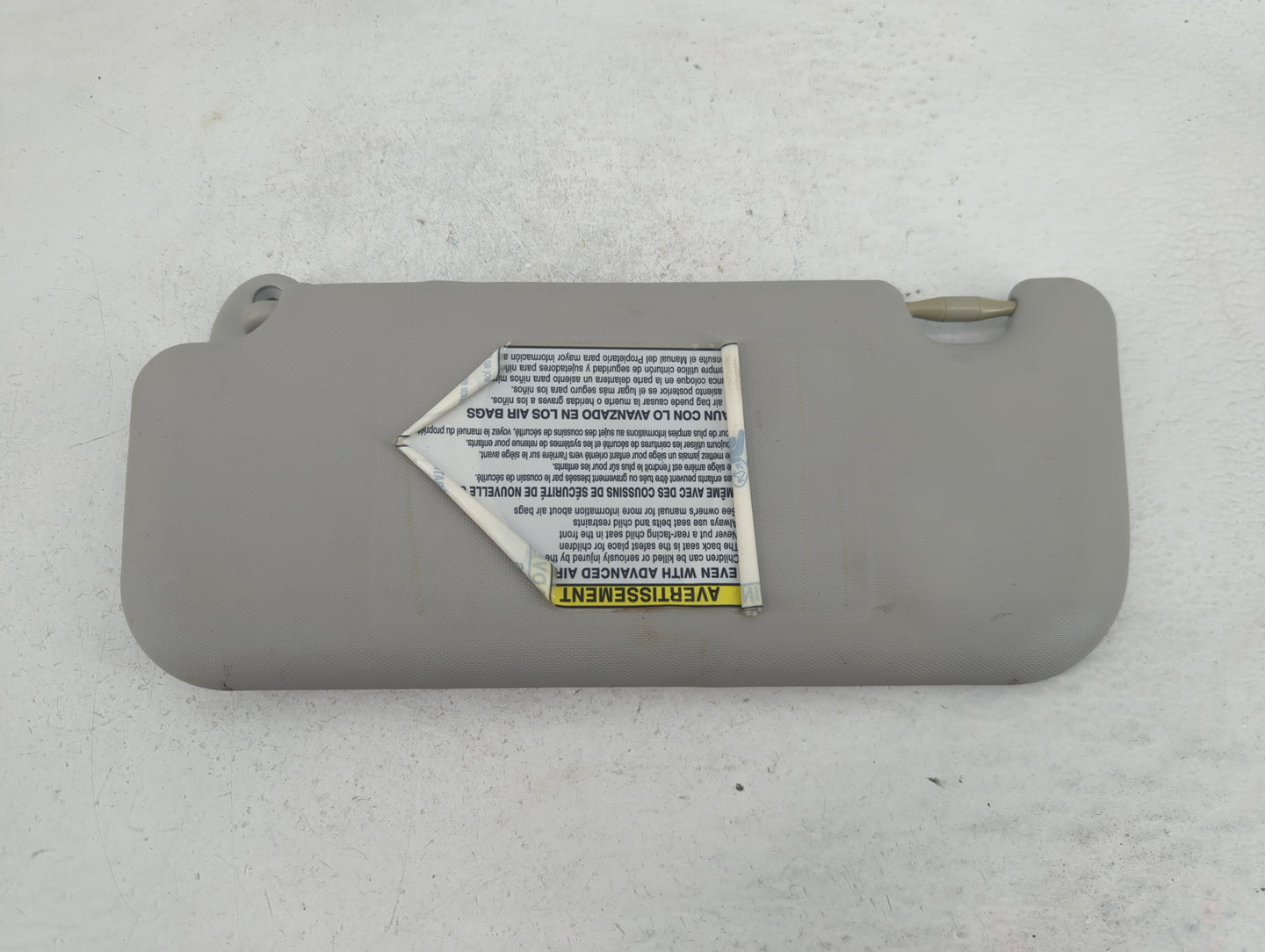 2014-2016 Toyota Corolla Sun Visor Shade Replacement Passenger Right Mirror Fits Fits 2014 2015 2016 OEM Used Auto Parts - O