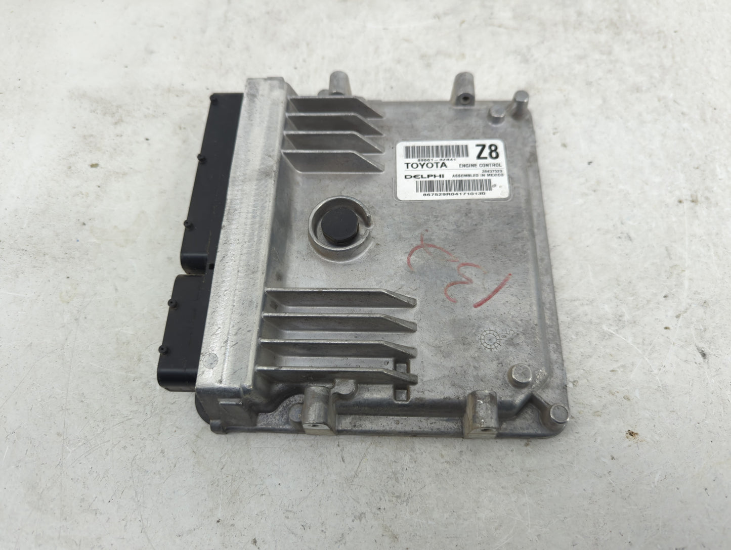 2014 Toyota Corolla PCM Engine Control Computer ECU ECM PCU OEM P/N:89661-0Z841 Fits OEM Used Auto Parts - Oemusedautoparts1