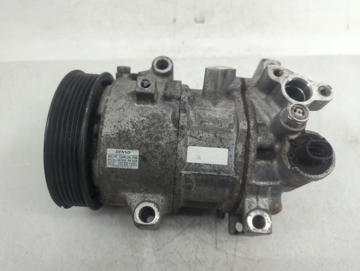 2014-2019 Toyota Corolla Air Conditioning A/c Ac Compressor Oem - Oemusedautoparts1.com