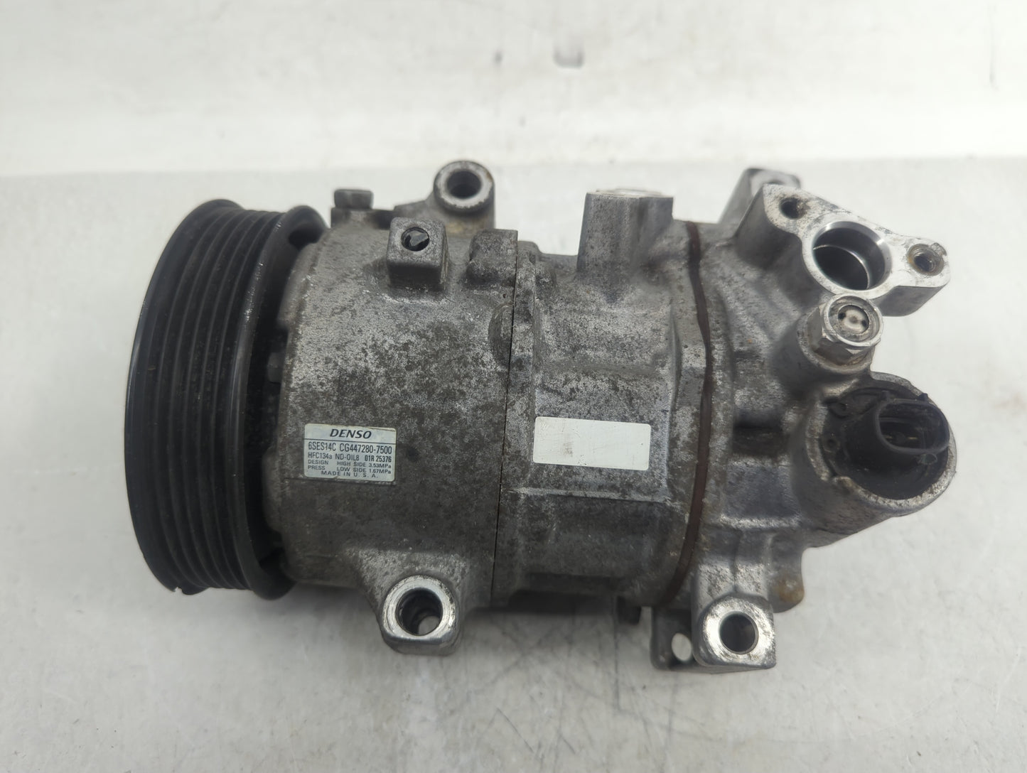2014-2019 Toyota Corolla Air Conditioning A/c Ac Compressor Oem - Oemusedautoparts1.com