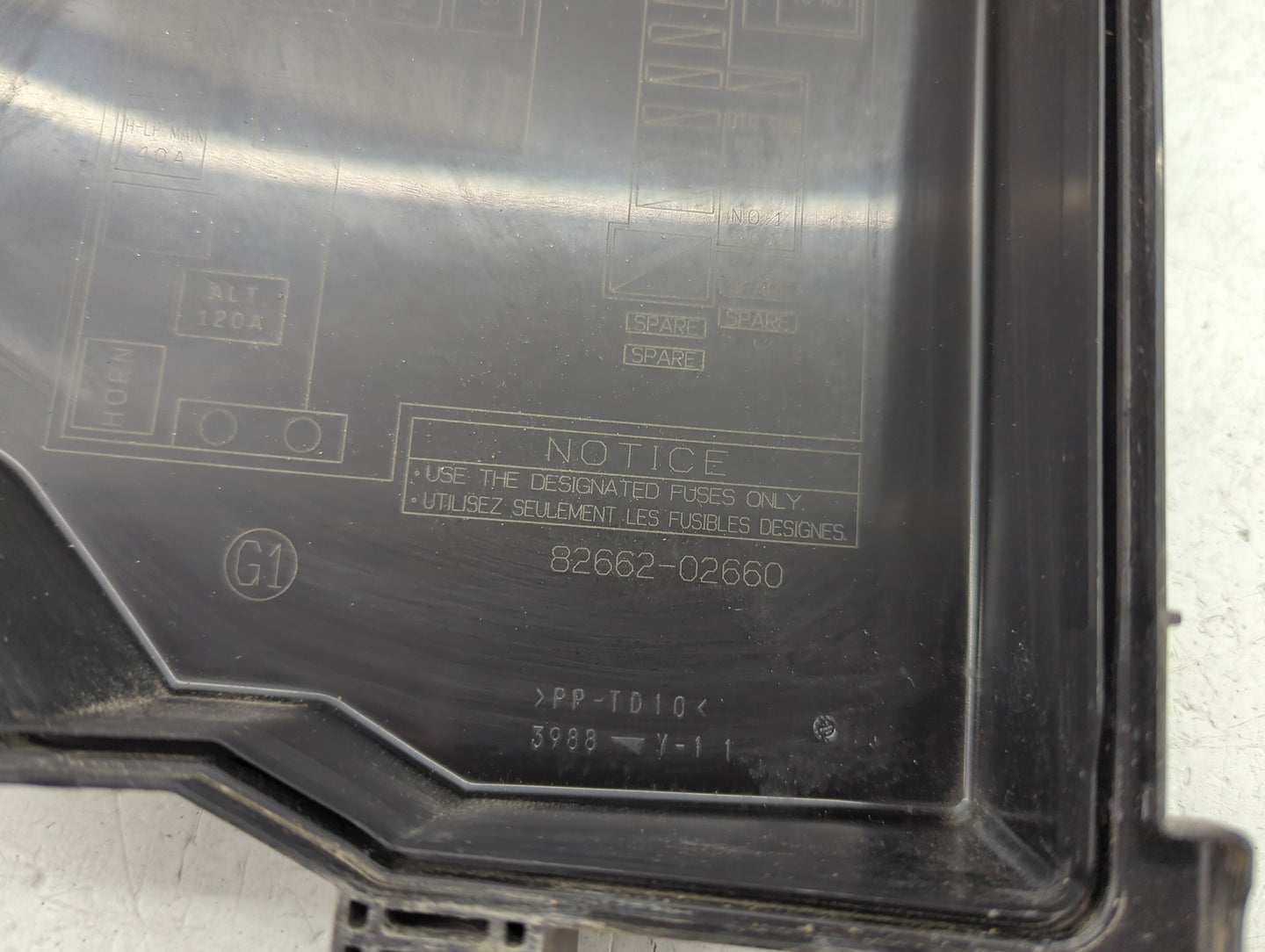 2014-2019 Toyota Corolla Fusebox Fuse Box Panel Relay Module P/N:82662-02660 Fits Fits 2014 2015 2016 2017 2018 2019 OEM Use