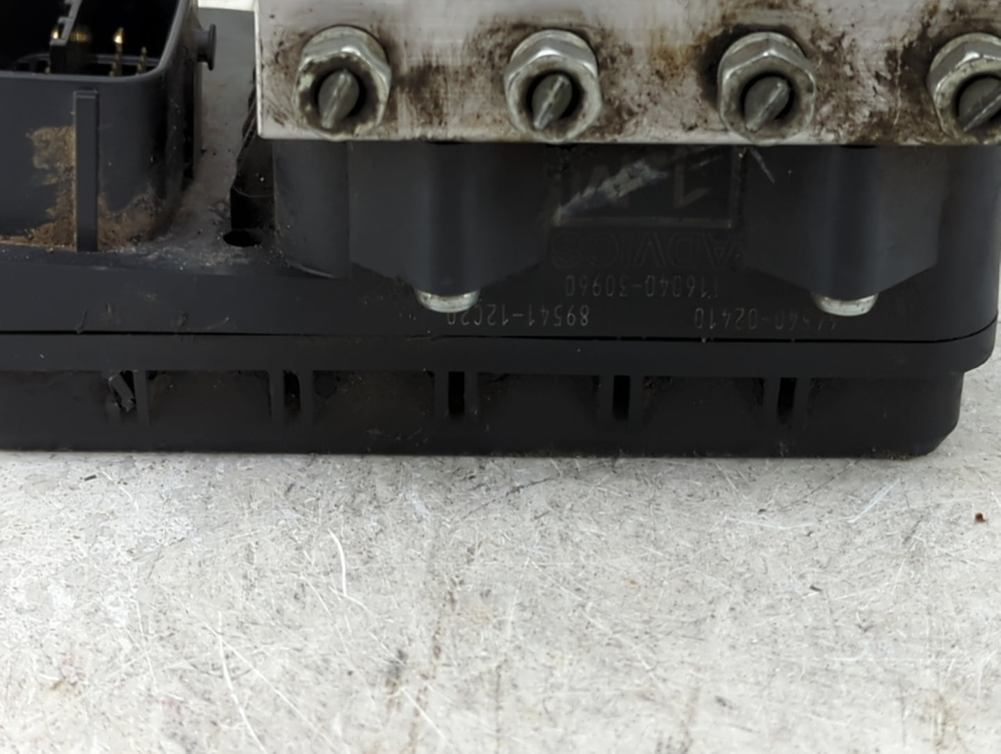 2014 Toyota Corolla ABS Pump Control Module Replacement P/N:116040-30960 89541-12C20 Fits OEM Used Auto Parts - Oemusedautop