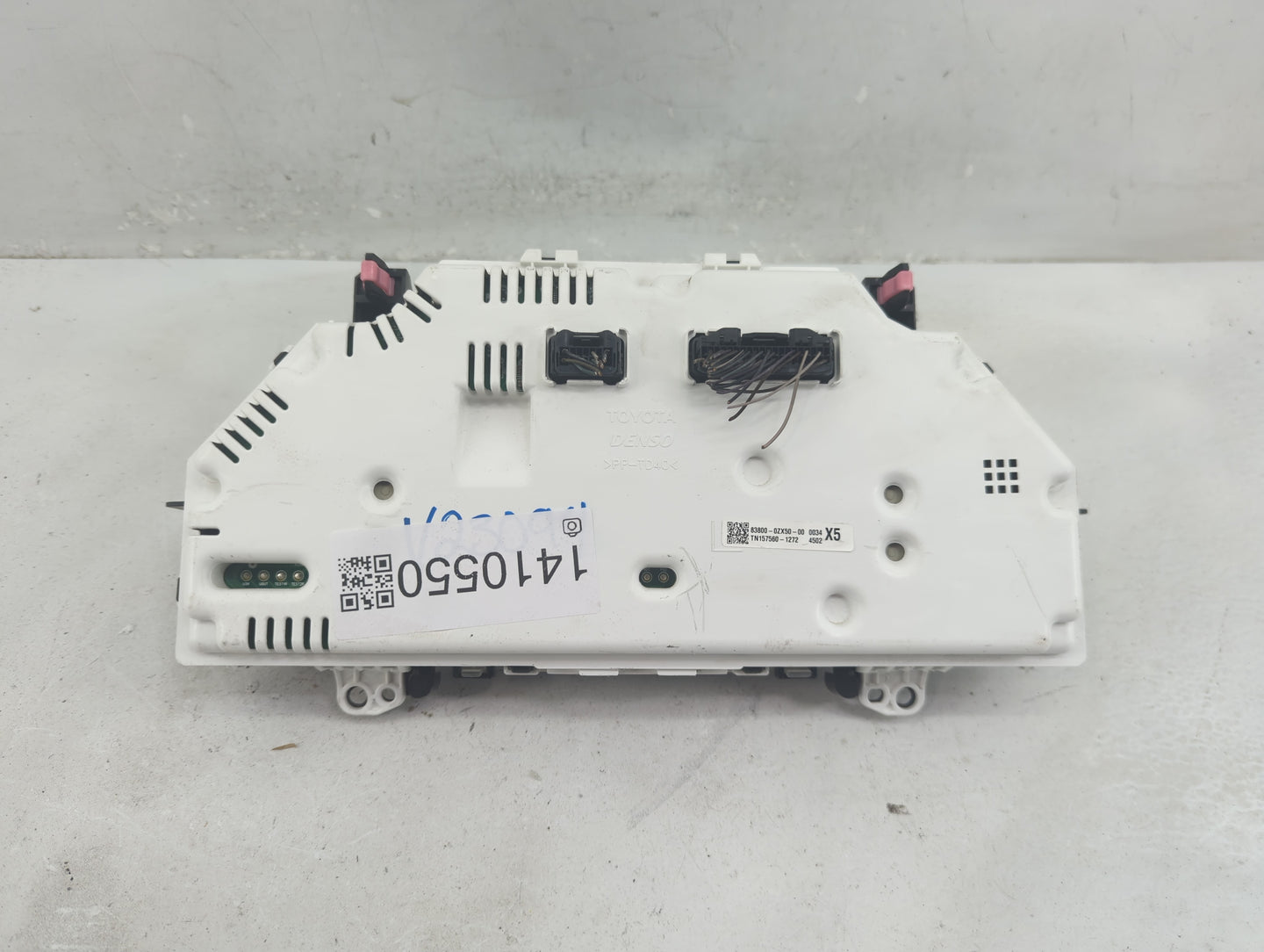 2014-2016 Toyota Corolla Instrument Cluster Speedometer Gauges P/N:83800-0ZX50 Fits Fits 2014 2015 2016 OEM Used Auto Parts 