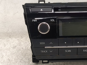 2014-2016 Toyota Corolla Radio AM FM Cd Player Receiver Replacement P/N:86120-02F60 CQ-JS73E04D Fits Fits 2014 2015 2016 OEM Used Auto Parts
