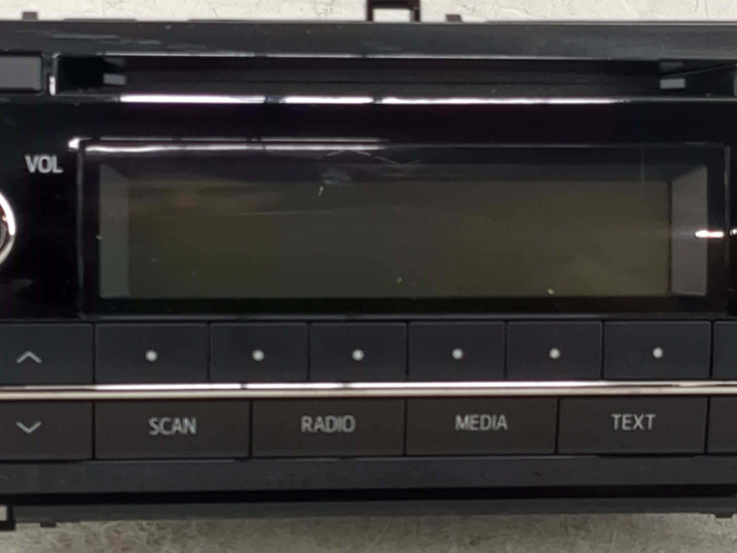 2014-2016 Toyota Corolla Radio AM FM Cd Player Receiver Replacement P/N:86120-02F60 CQ-JS73E04D Fits Fits 2014 2015 2016 OEM