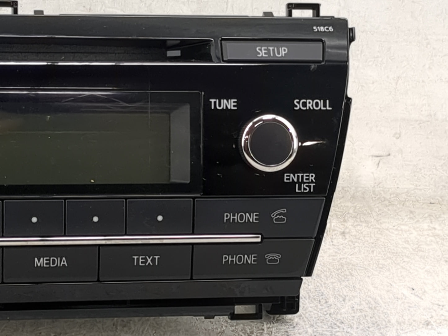 2014-2016 Toyota Corolla Radio AM FM Cd Player Receiver Replacement P/N:86120-02F60 CQ-JS73E04D Fits Fits 2014 2015 2016 OEM