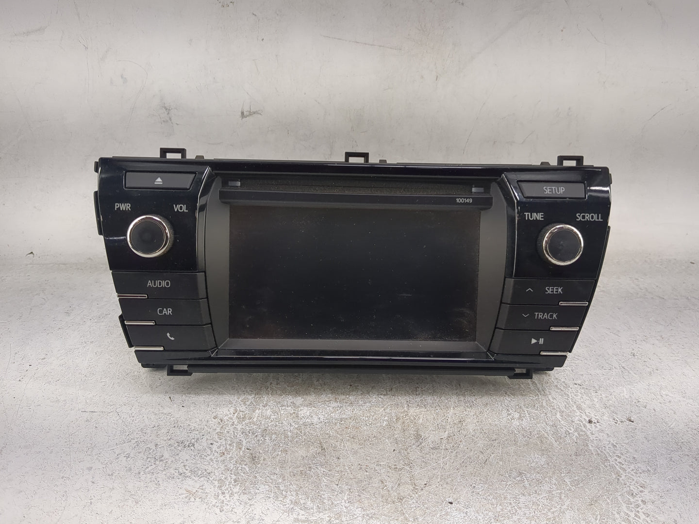 2014-2016 Toyota Corolla Radio AM FM Cd Player Receiver Replacement P/N:86140-02050 138000-1350D101 Fits Fits 2014 2015 2016