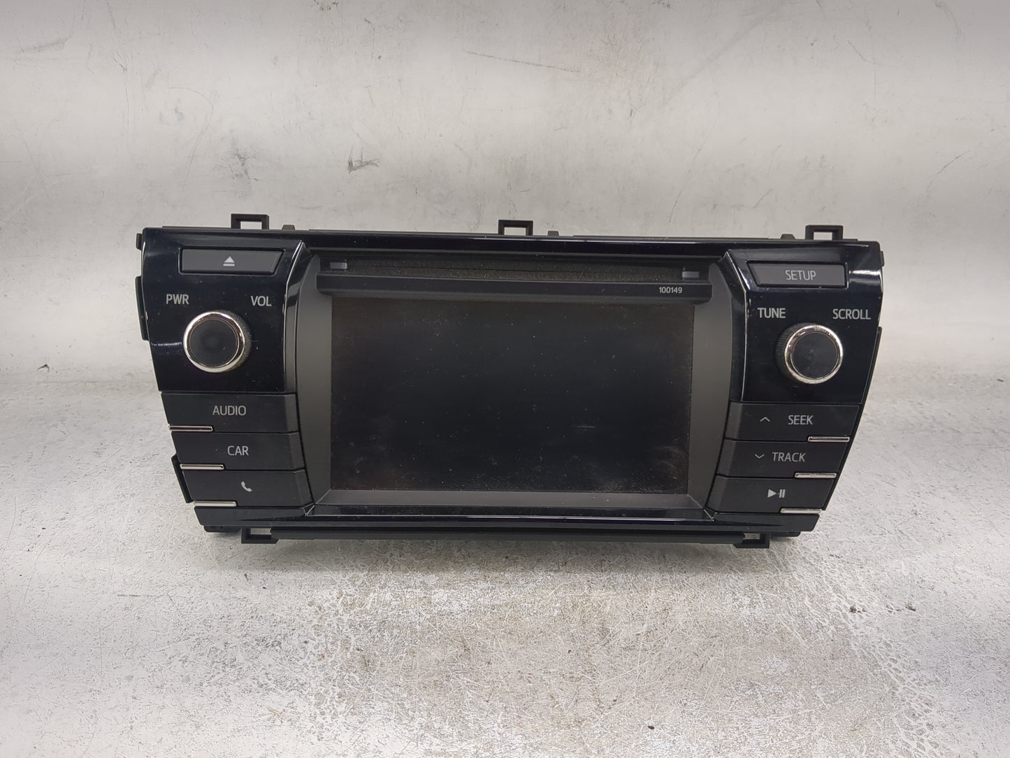 2014-2016 Toyota Corolla Radio AM FM Cd Player Receiver Replacement P/N:86140-02050 138000-1350D101 Fits Fits 2014 2015 2016