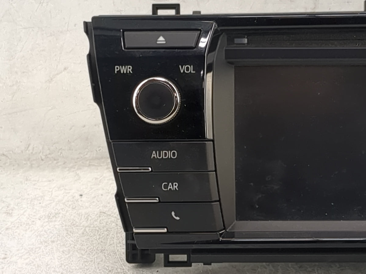 2014-2016 Toyota Corolla Radio AM FM Cd Player Receiver Replacement P/N:86140-02050 138000-1350D101 Fits Fits 2014 2015 2016