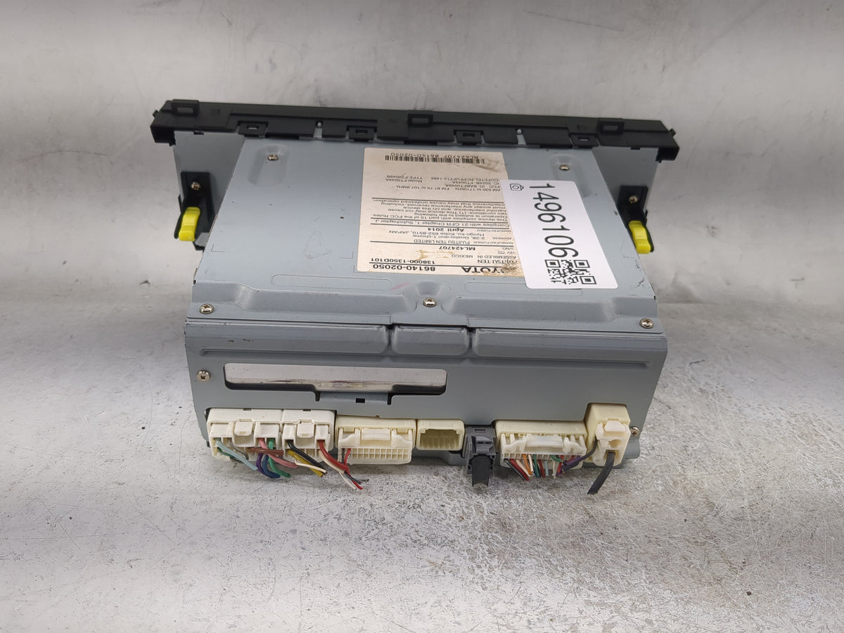 2014-2016 Toyota Corolla Radio AM FM Cd Player Receiver Replacement P/N:86140-02050 138000-1350D101 Fits Fits 2014 2015 2016
