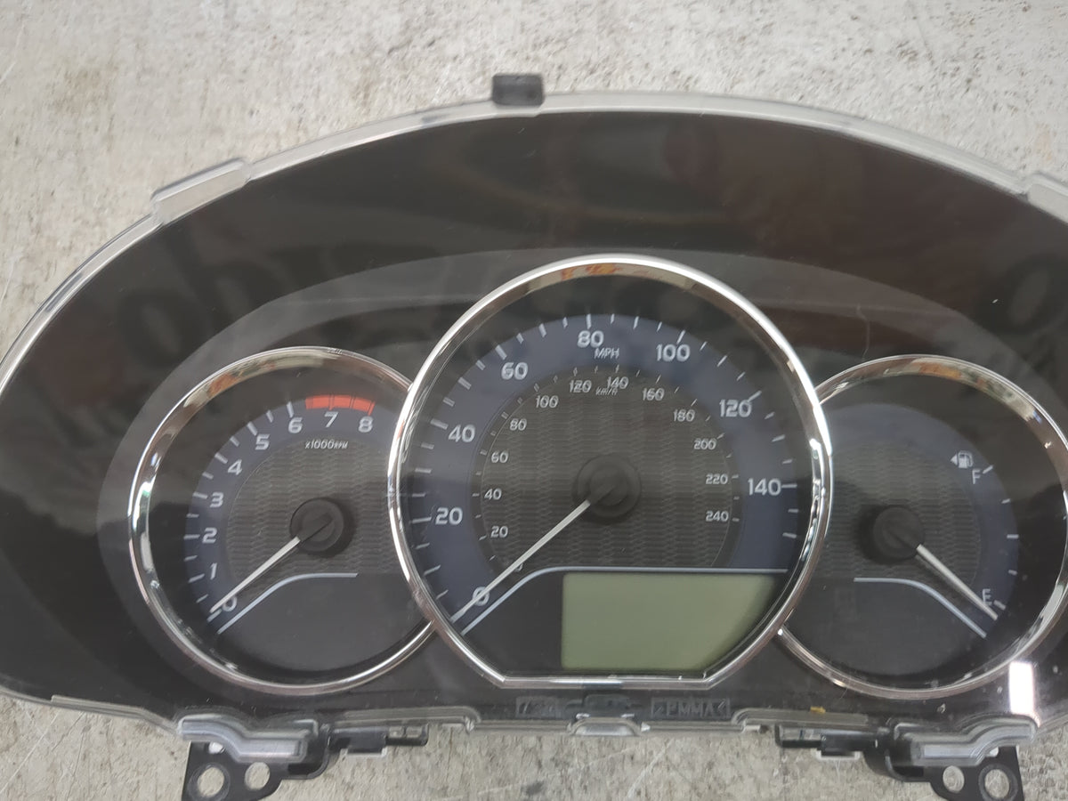 2014-2016 Toyota Corolla Instrument Cluster Speedometer Gauges P/N:83800-0ZX10-00 TN157560-0924 Miles: Fits Fits 2014 2015 2