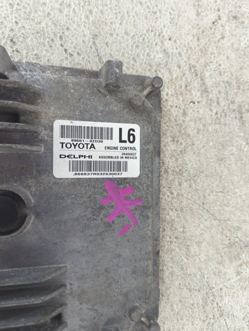 2014 Toyota Corolla PCM Engine Control Computer ECU ECM PCU OEM P/N:89661-0ZD30 28406837 Fits OEM Used Auto Parts