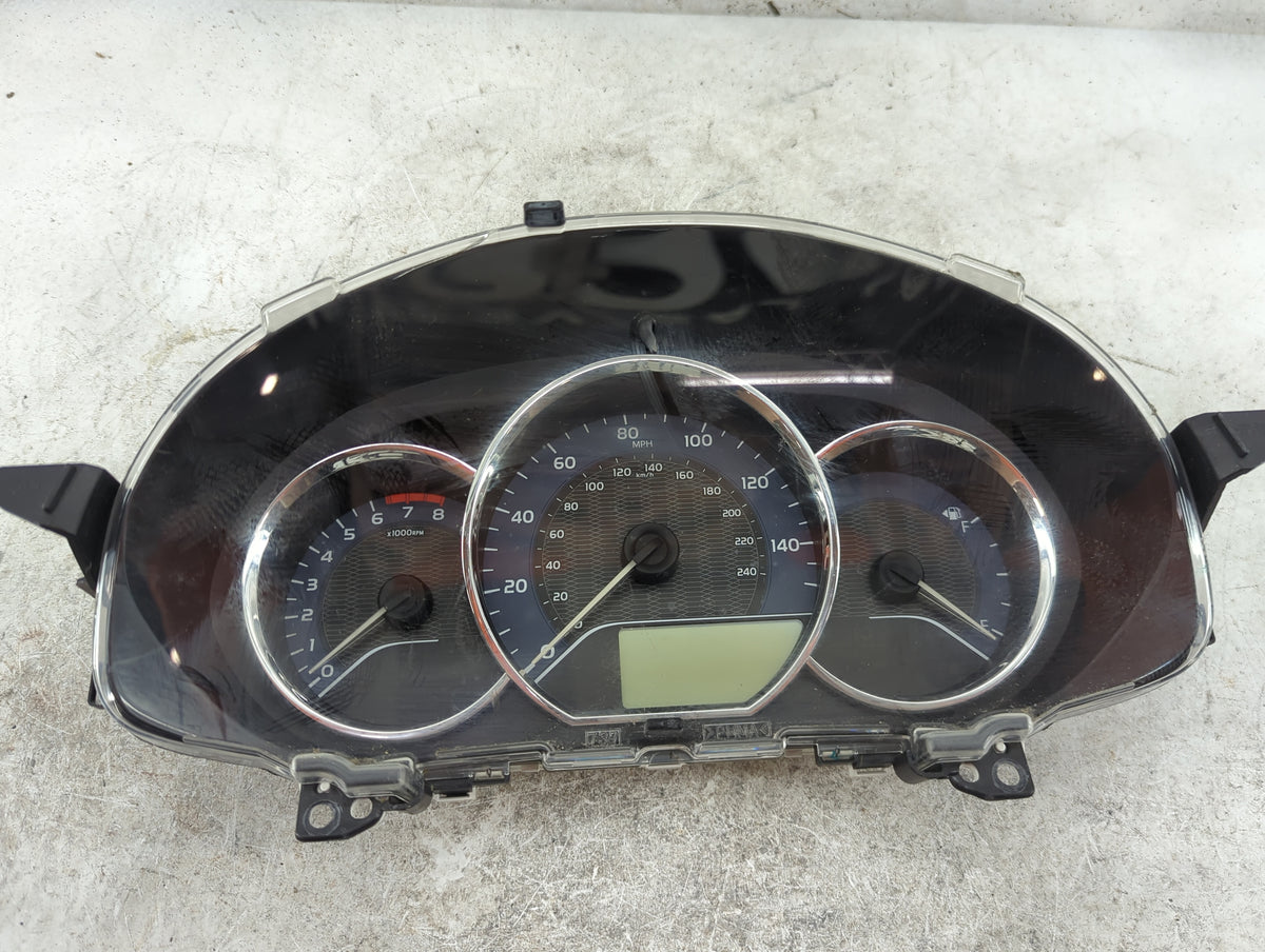 2014-2016 Toyota Corolla Instrument Cluster Speedometer Gauges P/N:83800-0ZX10-00 TN157560-0922 Miles: Fits Fits 2014 2015 2
