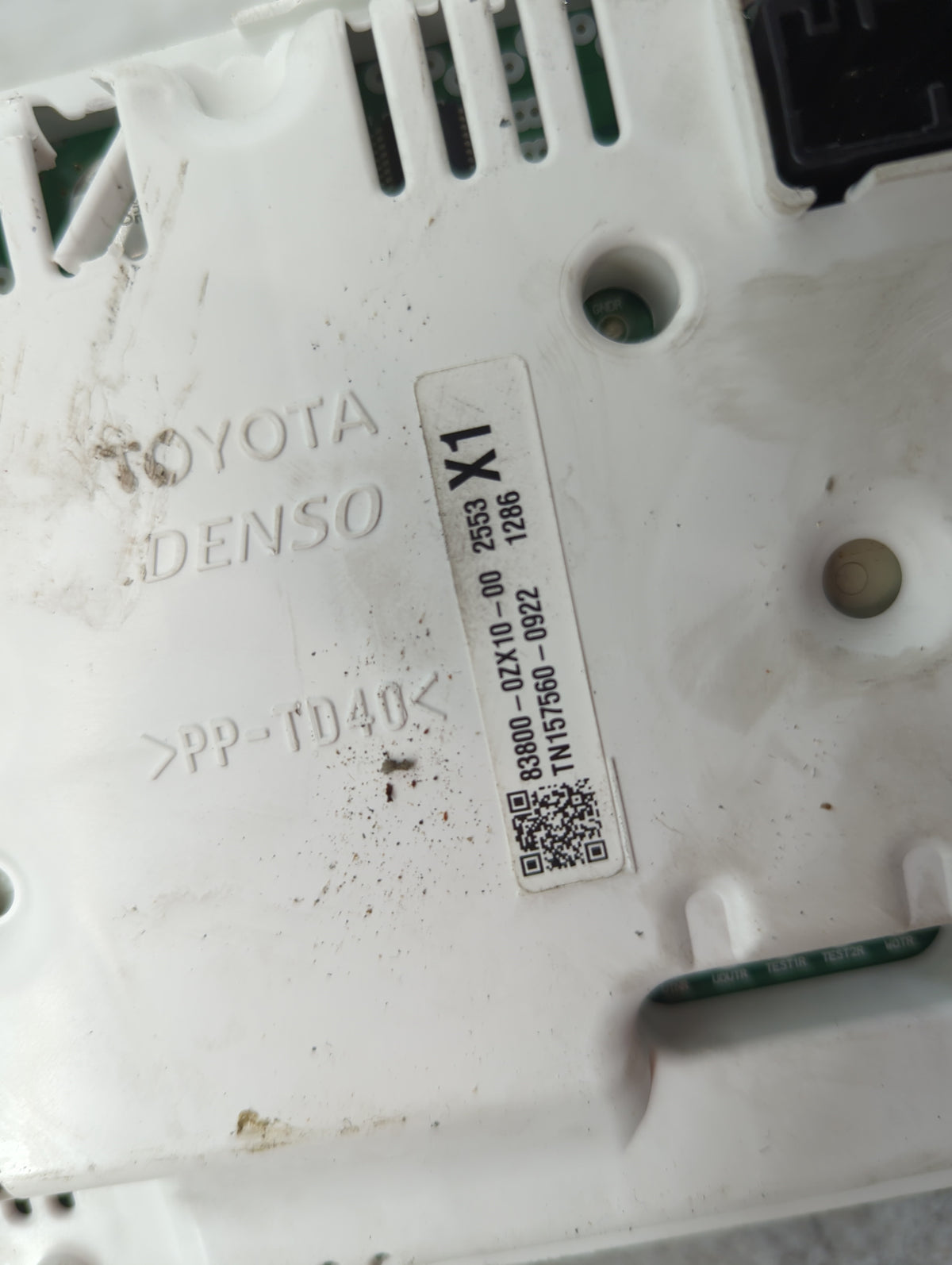 2014-2016 Toyota Corolla Instrument Cluster Speedometer Gauges P/N:83800-0ZX10-00 TN157560-0922 Miles: Fits Fits 2014 2015 2